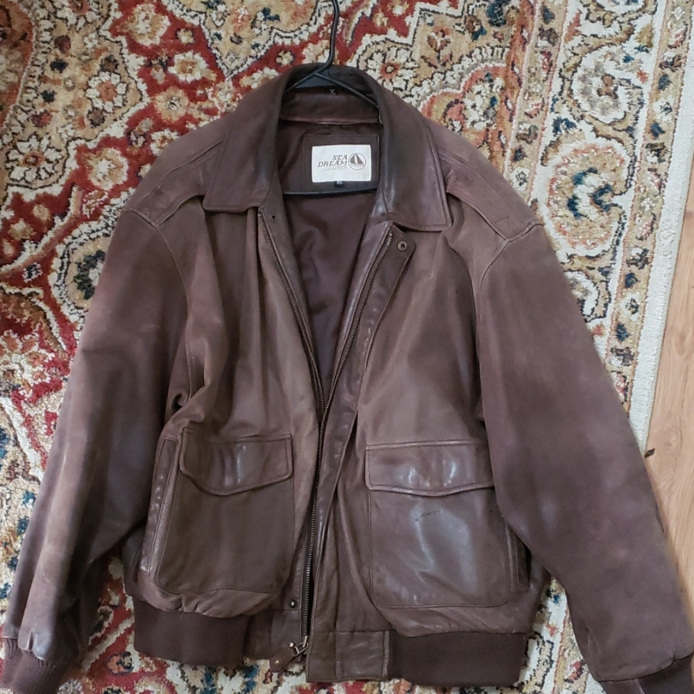 Leather jacket